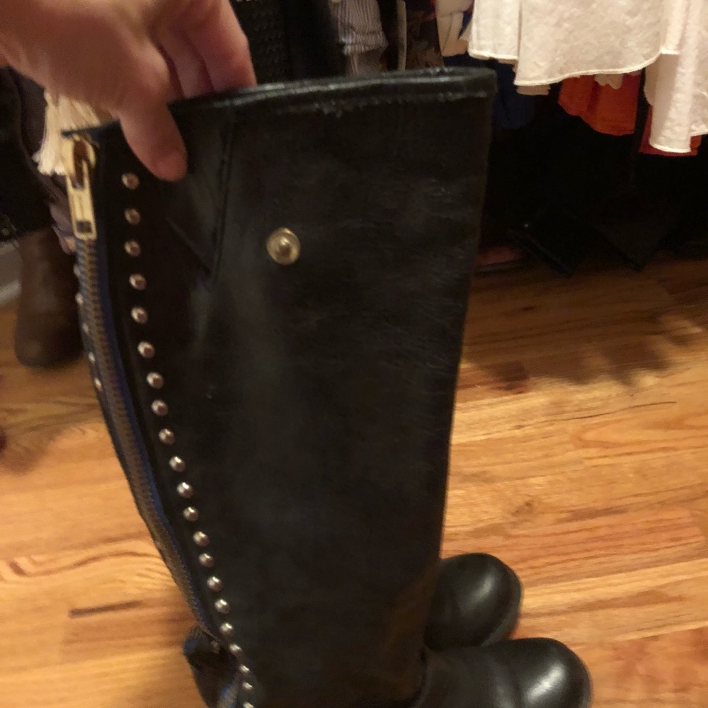 Steve Madden royal zipper back worn two times
